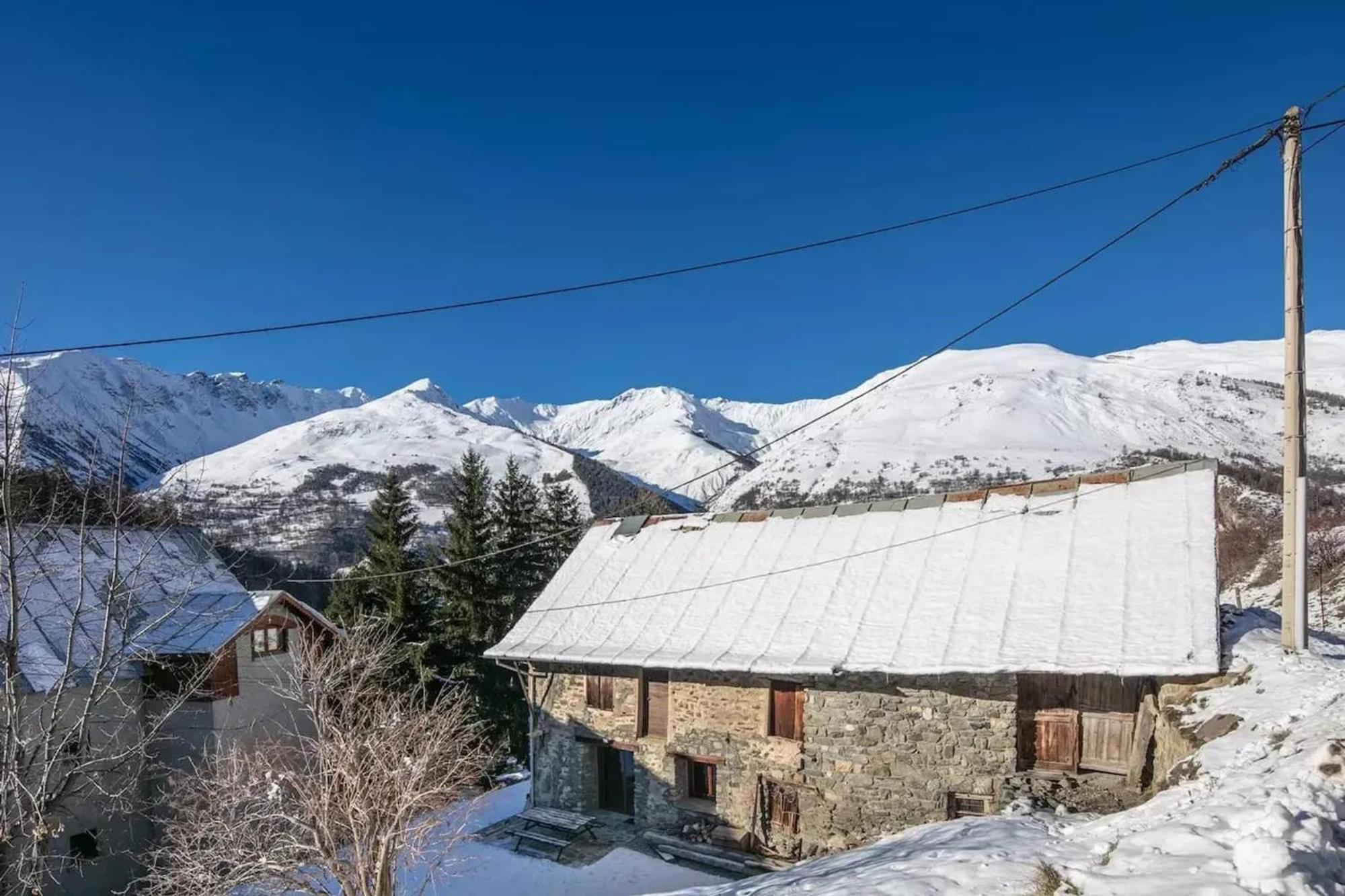 Maison Conviviale A Valloire + Jardin Villa Exterior foto